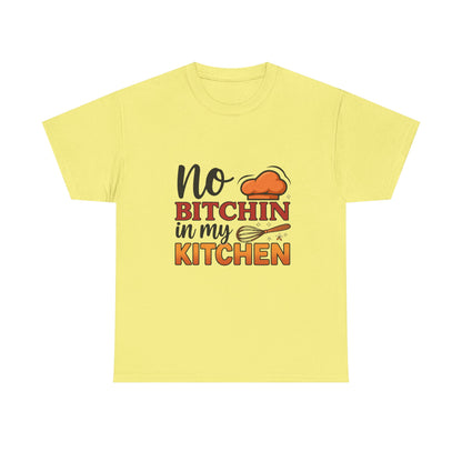 Retro Kitchen Unisex Tee | No Bitchin' in My Kitchen
