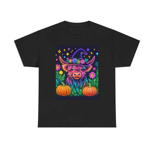 Neon Halloween Highland Tee
