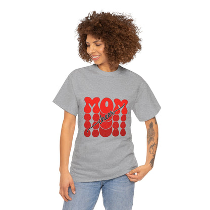 Retro Mom Cheer Tee – Bold Support & Spirit Shirt
