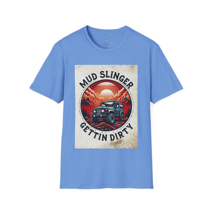 Mud Slinger Unisex Softstyle T-Shirt - Gettin' Dirty Graphic Tee, Off-Roading Apparel, Adventure Outfit, Jeep Lovers Gift, Outdoor [...]
