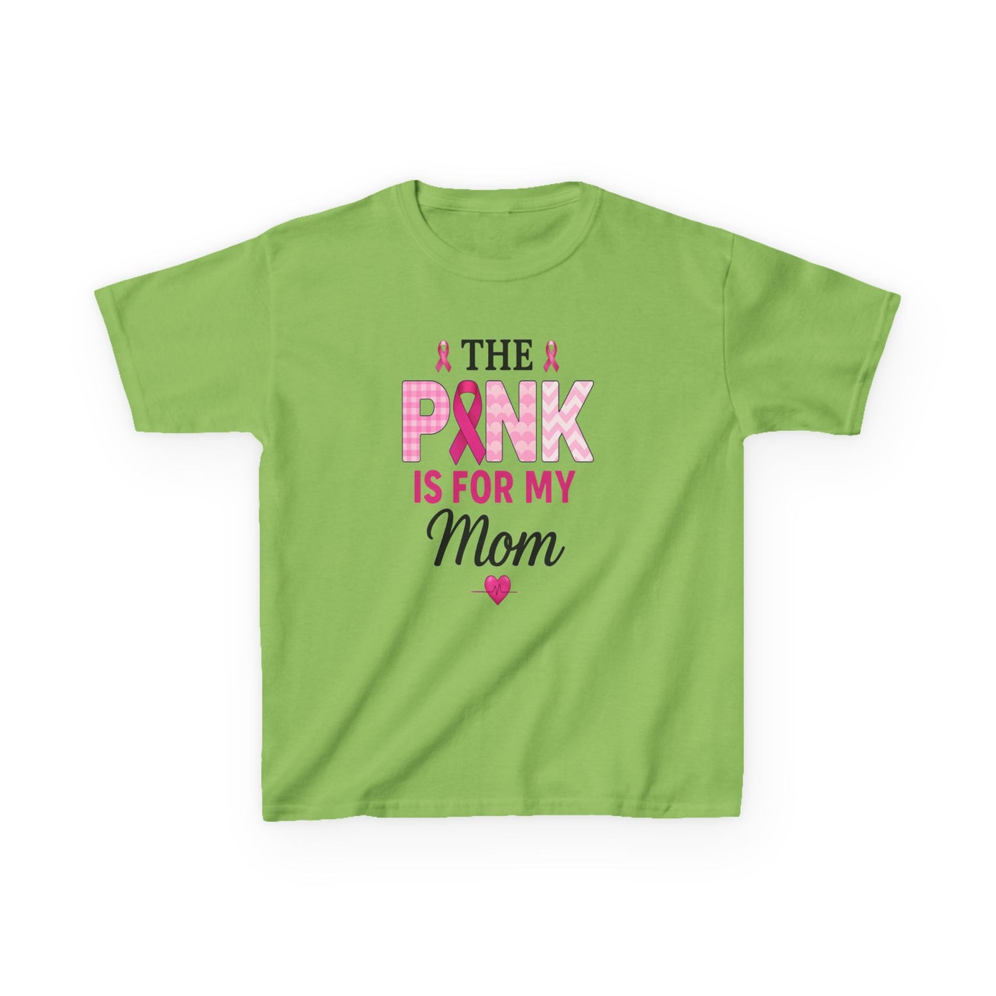 Pink is for Mom: Breast Cancer Awareness Christmas Tee