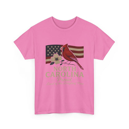 NC Pride: Cardinal, Dogwood & State Flag Tee