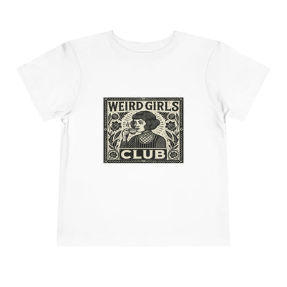 Weird Girls Club Tee - Vintage Linocut Christmas