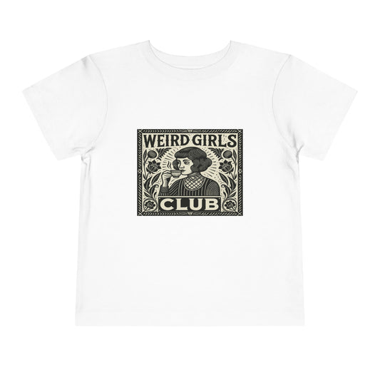 Weird Girls Club Tee - Vintage Linocut Christmas