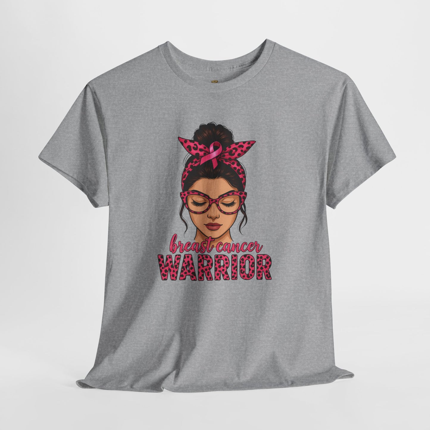 Breast Cancer Warrior Tee, Inspirational T-Shirt for Survivors, Supportive Gift for Cancer Awareness Events, Unisex Cotton Top, [...]