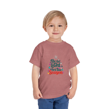 Be the Light Toddler Christmas Tee