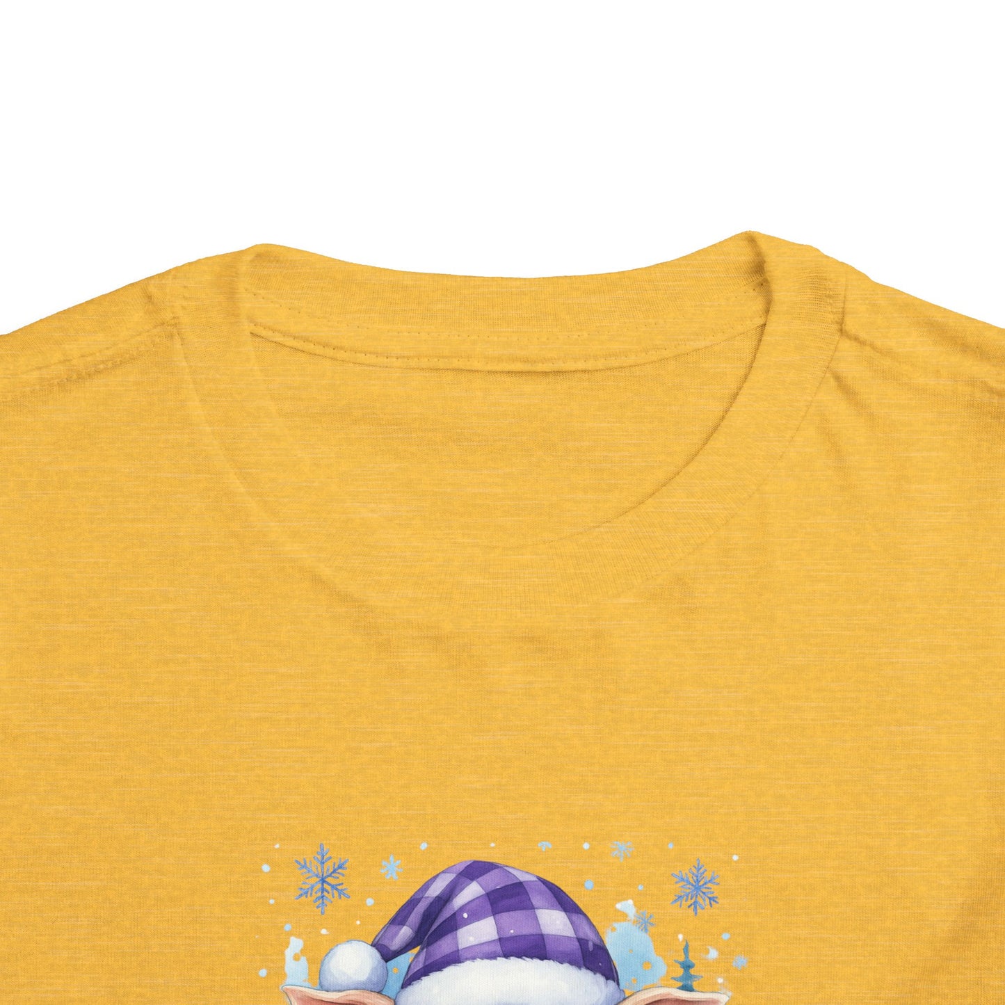 Chillin' Piggy Toddler Christmas Tee