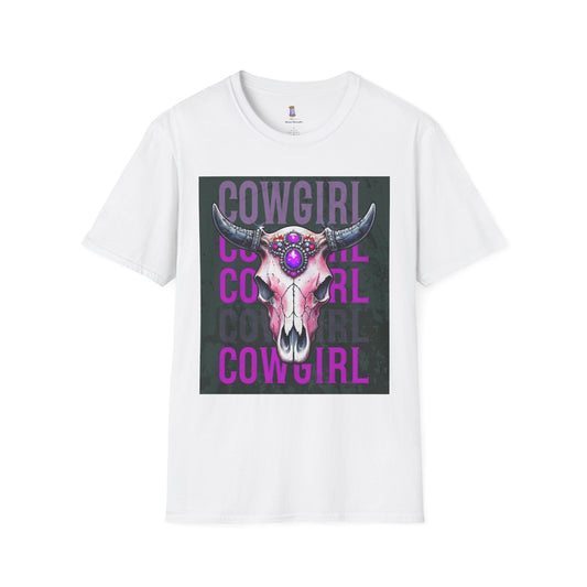 Stylish Cowgirl T-Shirt, Graphic Tee, Gift for Her, Western Apparel, Casual Wear, Festival Outfit, Vintage Cowgirl Style