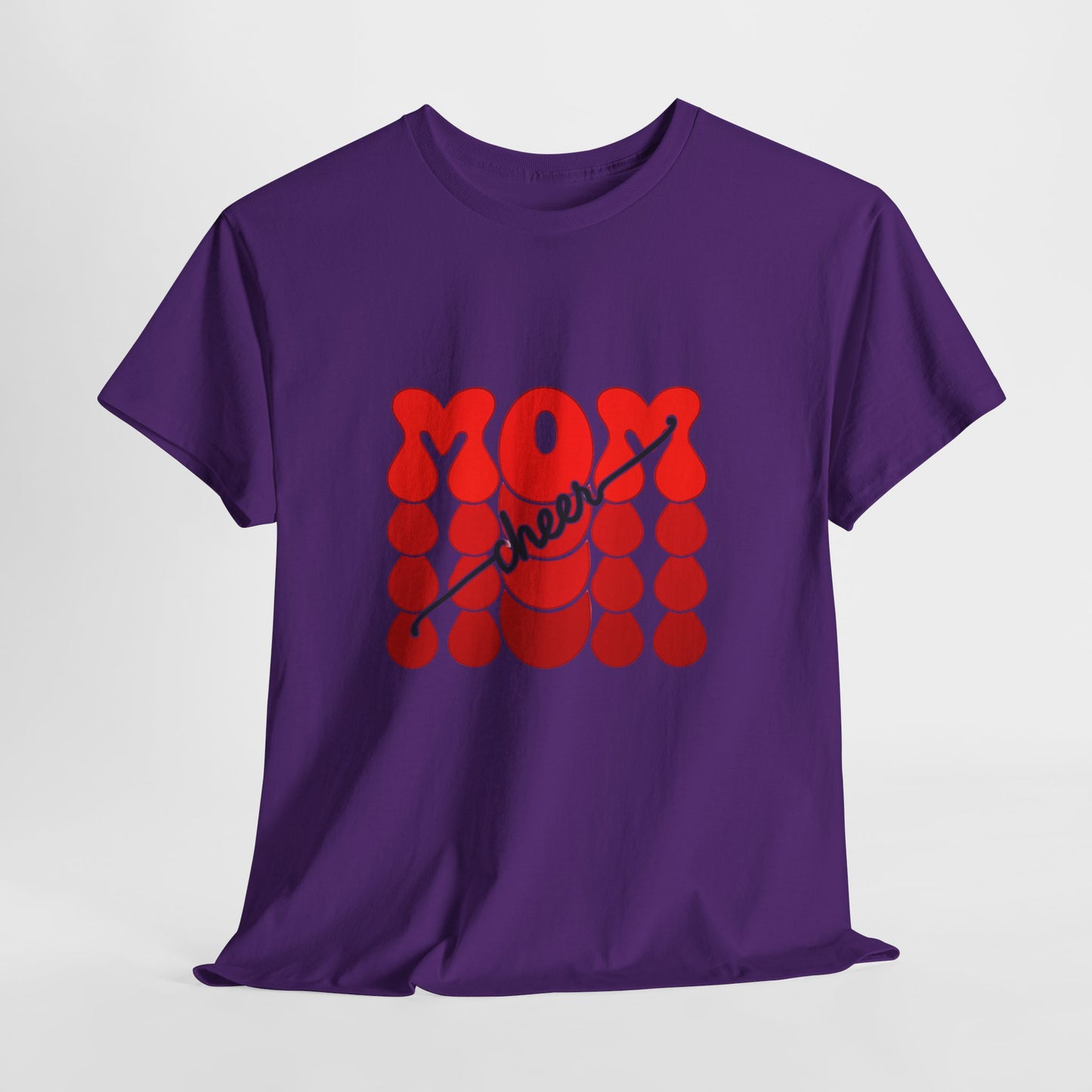 Retro Mom Cheer Tee – Bold Support & Spirit Shirt