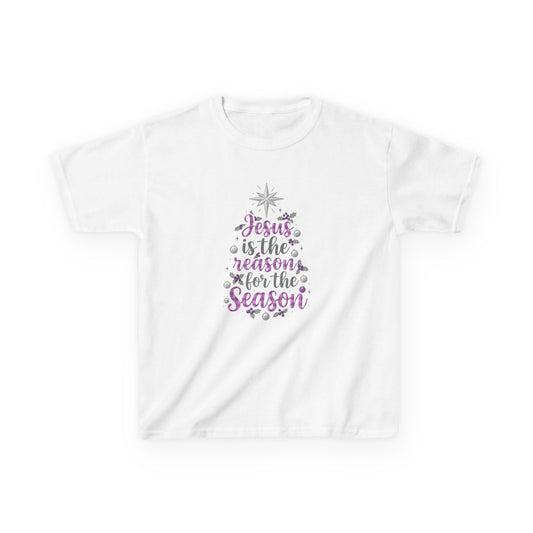Jesus is the Reason Christmas Dinosaur Tee