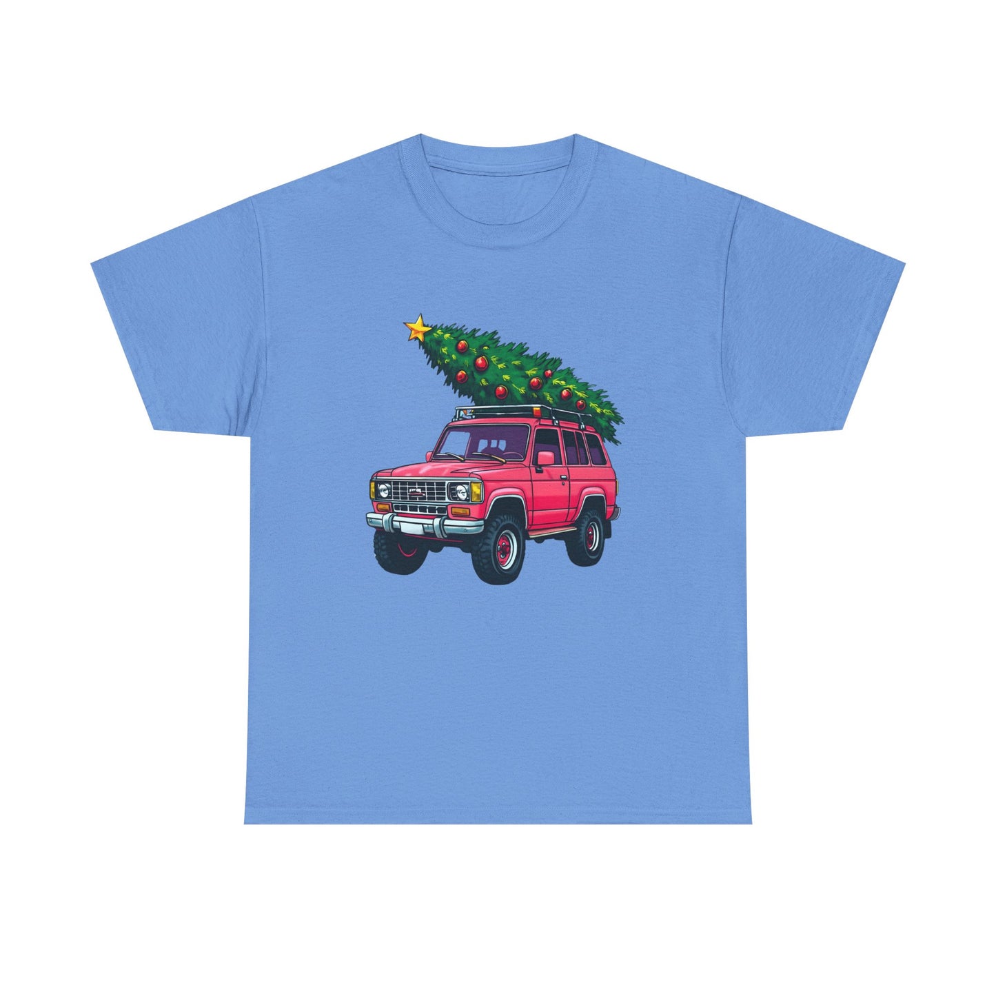 Pink SUV Christmas Tree Tee