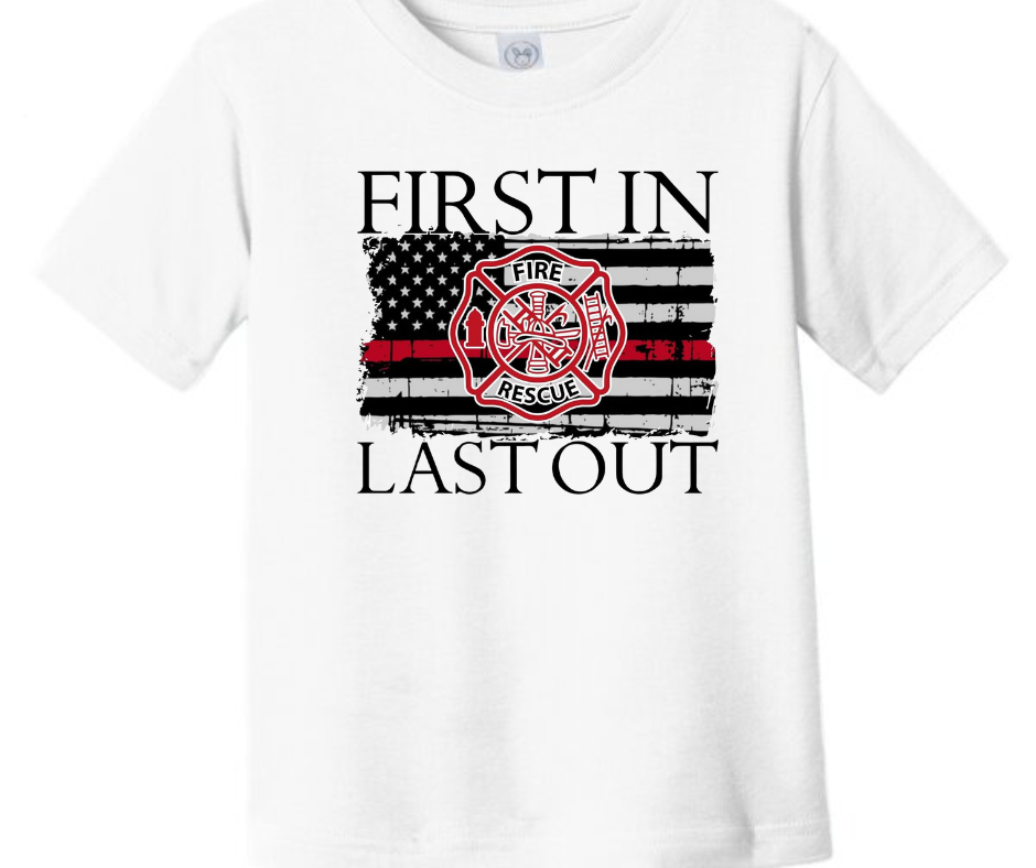 First In Last Out Kid T-Shirt