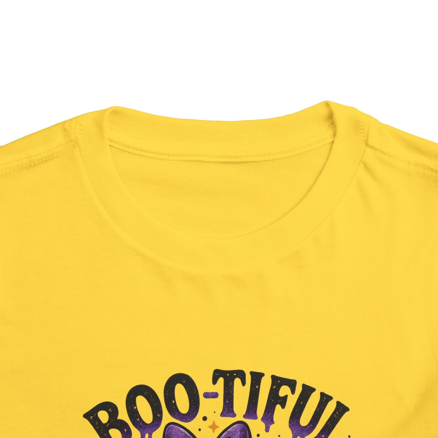 Boo-tiful Ghost Halloween Toddler Tee