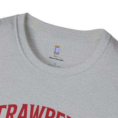 Strawberry Festival Unisex T-Shirt, Vintage Berry Tee, Local Produce Shirt, Farmhouse Fashion, Summer Celebration Wear