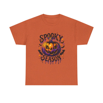 Spooky Season Jack O Lantern Halloween Tee