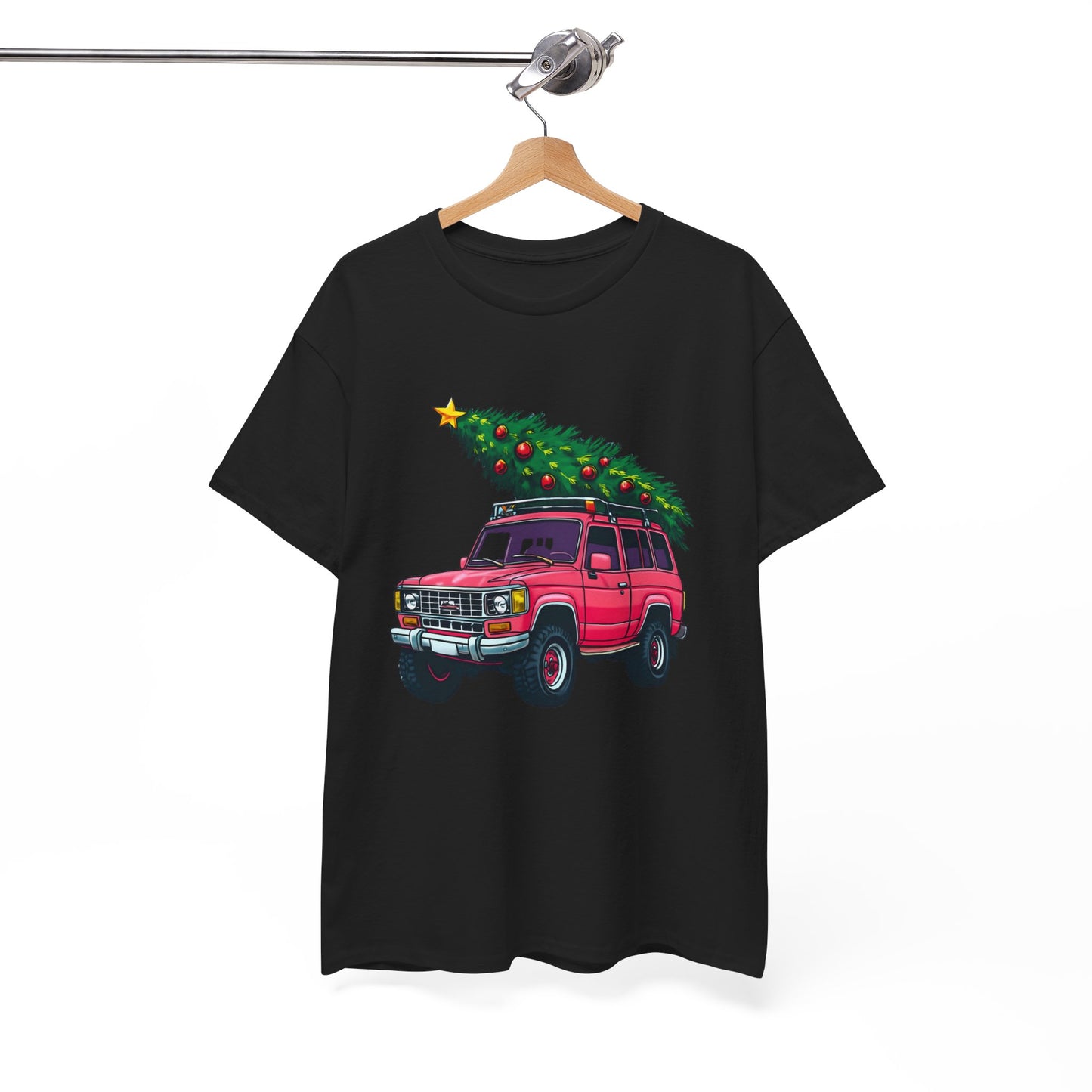 Pink SUV Christmas Tree Tee