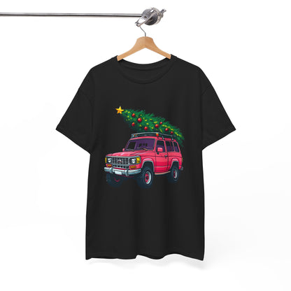 Pink SUV Christmas Tree Tee