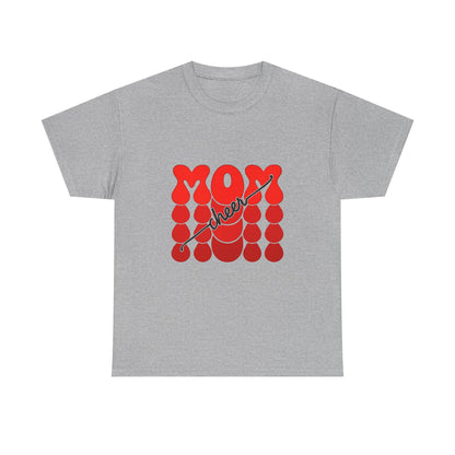 Retro Mom Cheer Tee – Bold Support & Spirit Shirt