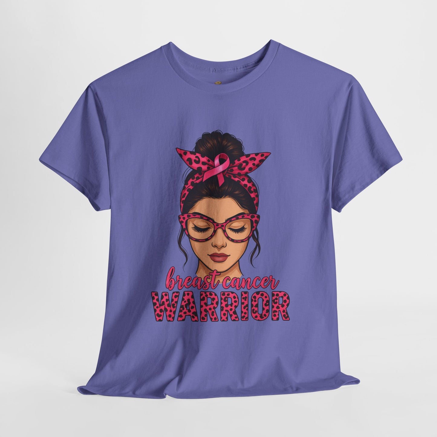 Breast Cancer Warrior Tee, Inspirational T-Shirt for Survivors, Supportive Gift for Cancer Awareness Events, Unisex Cotton Top, [...]