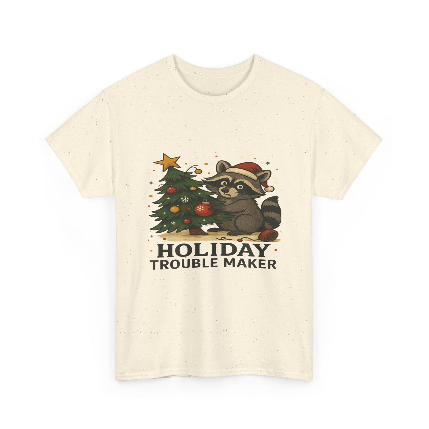 Christmas Raccoon Tee