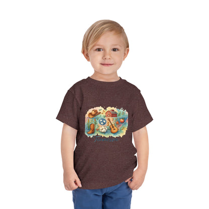 Toddler Tee Tennessee Watercolor Illustration