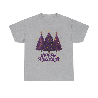 Christmas Tree Unisex Tee - Happy Holidays Design