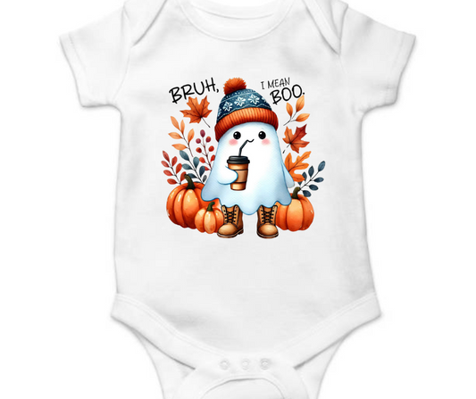 Bruh, I Mean Boo Halloween Onesie