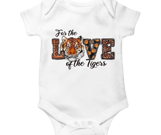 For The Love Of The Tigers Onesie