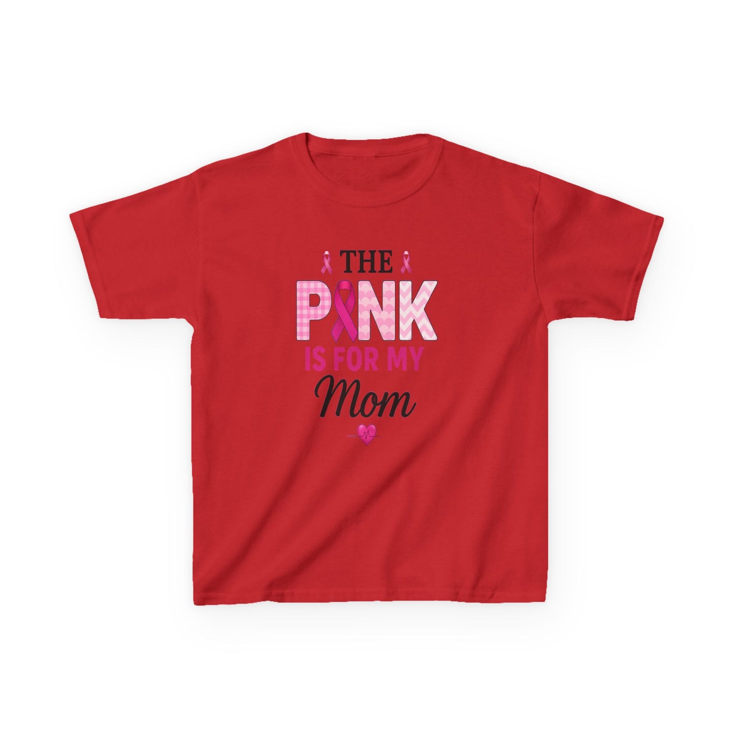 Pink is for Mom: Breast Cancer Awareness Christmas Tee