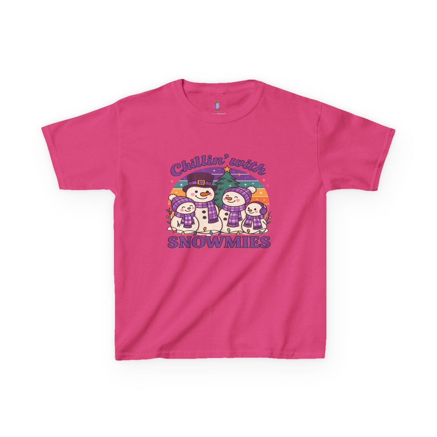 Kids Snowman Tee, Fun Winter T-Shirt, Holiday Gift for Kids, Christmas Apparel, Cute Snowmies Design, Cozy Cotton Tee