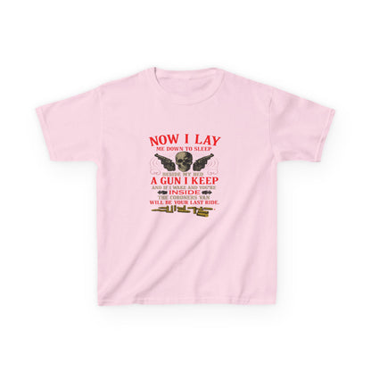 Now I Lay Me Down to Sleep - Dinosaur Skull Tee