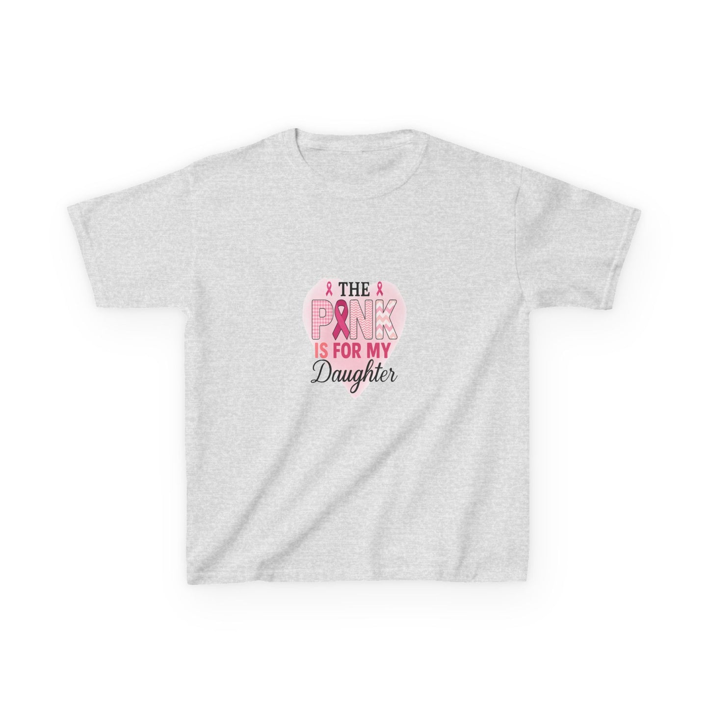 Pink Dinosaur Daughter Tee - Breast Cancer Awareness