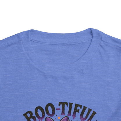 Boo-tiful Ghost Halloween Toddler Tee