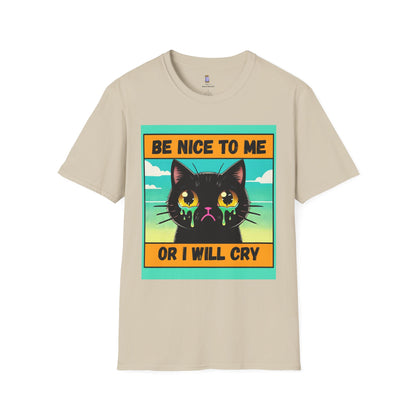 Playful Cat Graphic Tee, Unisex T-Shirt, Gift for Cat Lovers, Cute Animal Apparel, Funny Pet Quote Shirt