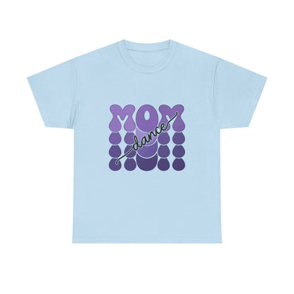 MOM Dance – Purple Letter Stage Spirit Tee