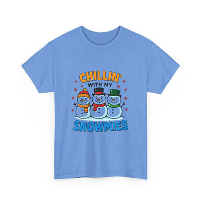 Chillin' With My Snowmies - Cancer Awareness Tee
