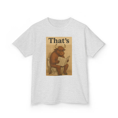 Bull Market Bathroom Break - Funny Kids Tee