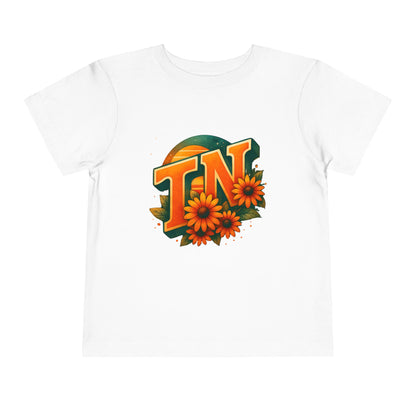 Toddler Tee Sunflower Sunset Design