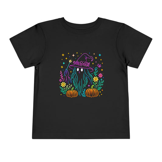 Whimsical Witch Toddler Christmas Tee