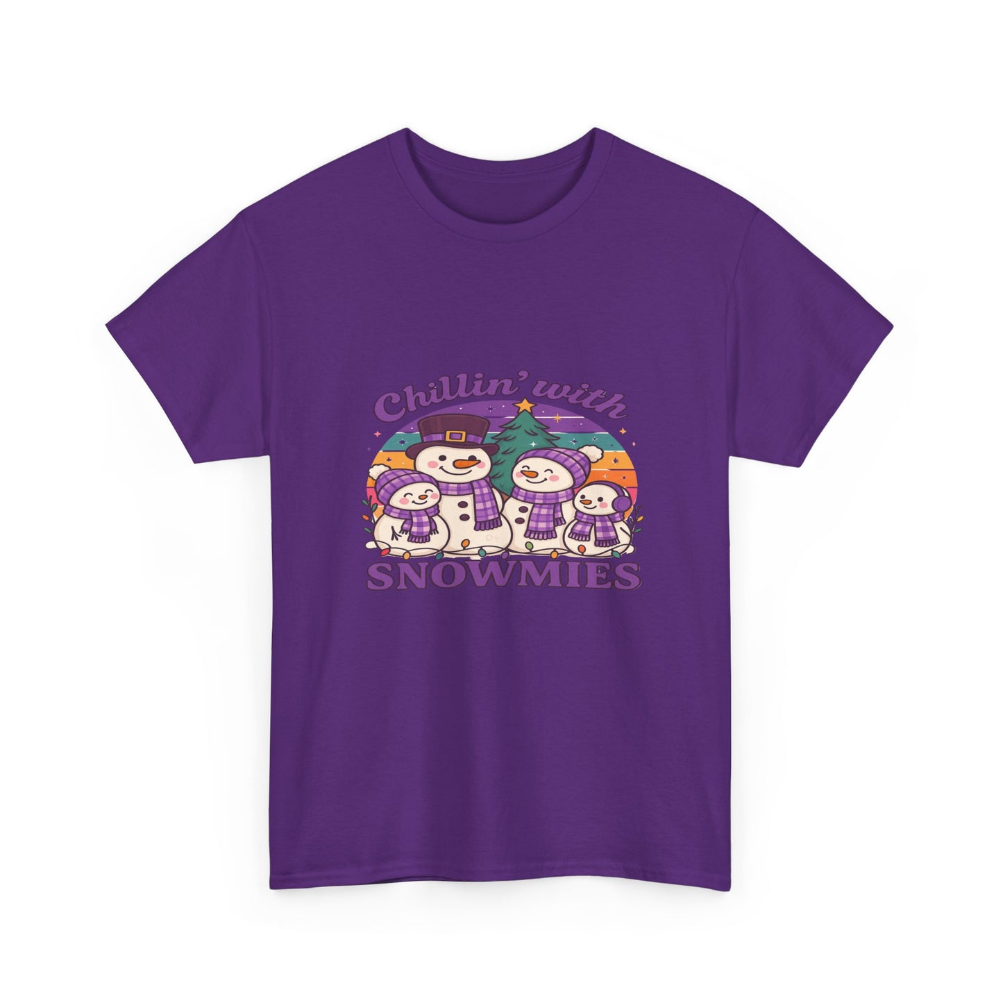Snowman Tee - Chillin' with SNOWMIES
