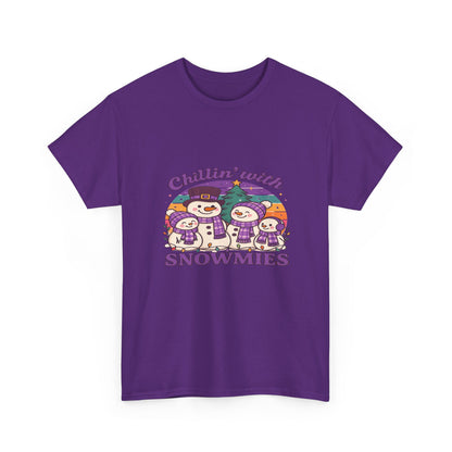 Snowman Tee - Chillin' with SNOWMIES