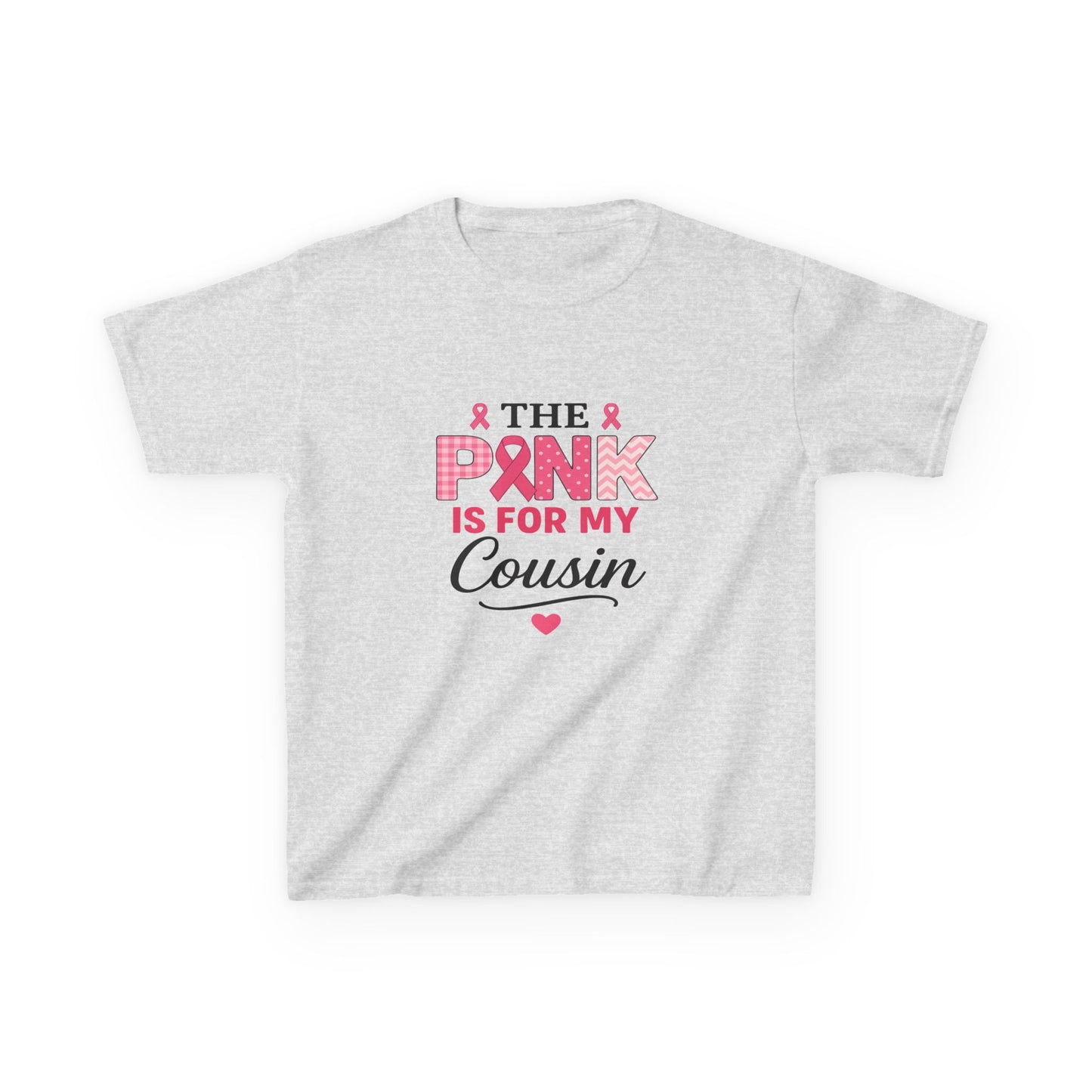 Pink Ribbon Cousin Tee - Breast Cancer Awareness