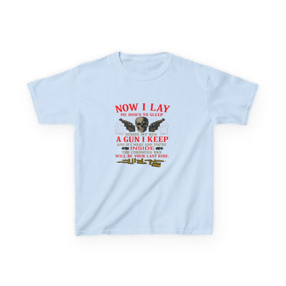 Now I Lay Me Down to Sleep - Dinosaur Skull Tee