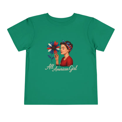 All American Girl Toddler Tee