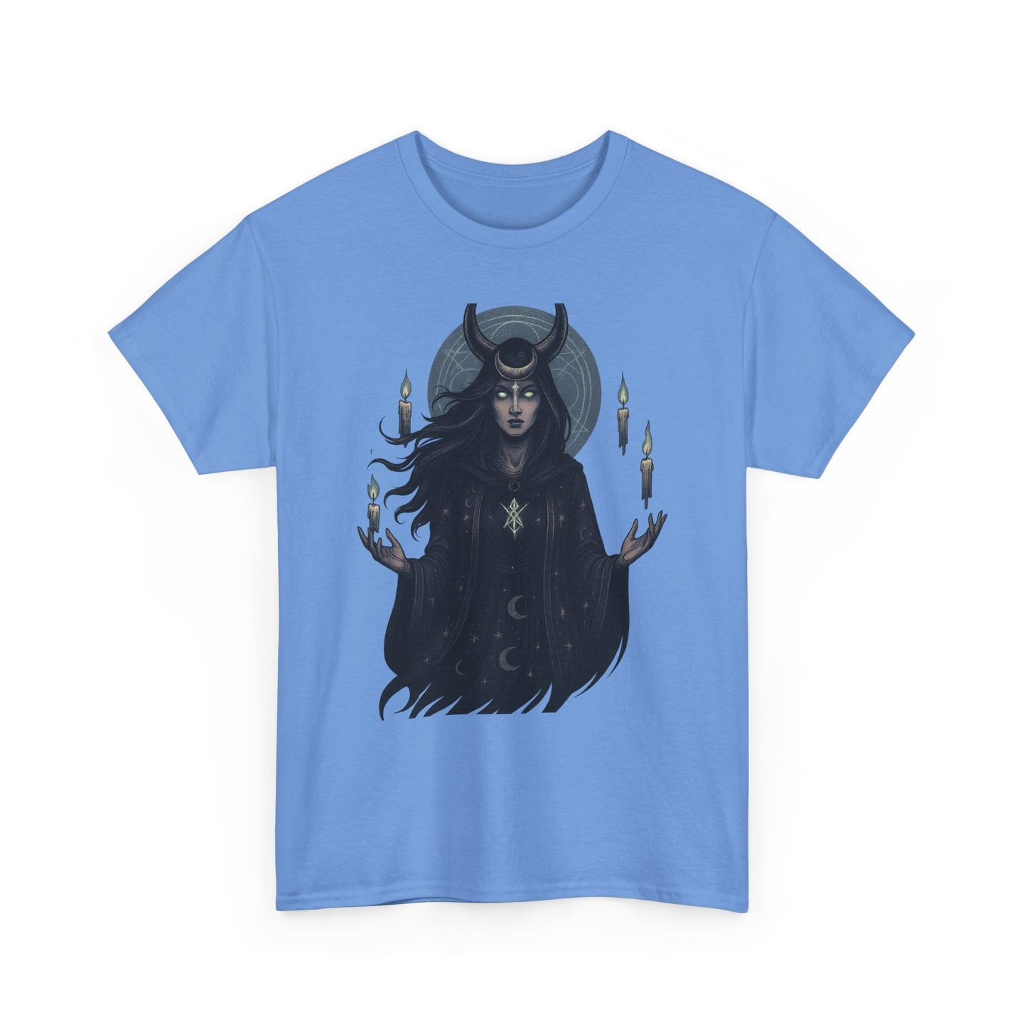 Moonlit Sorceress – Enchanted Candlelight Tee