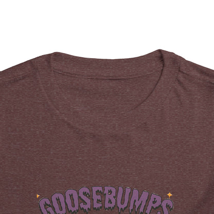 Goosebumps Halloween Toddler Tee - Funny Spooky Xmas