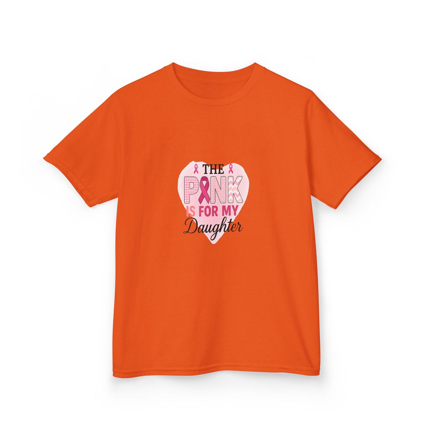 Pink Dinosaur Daughter Tee - Breast Cancer Awareness