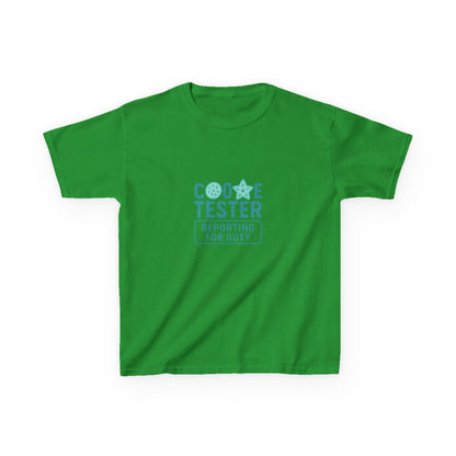 Cookie Tester Dinosaur Christmas Kids Tee