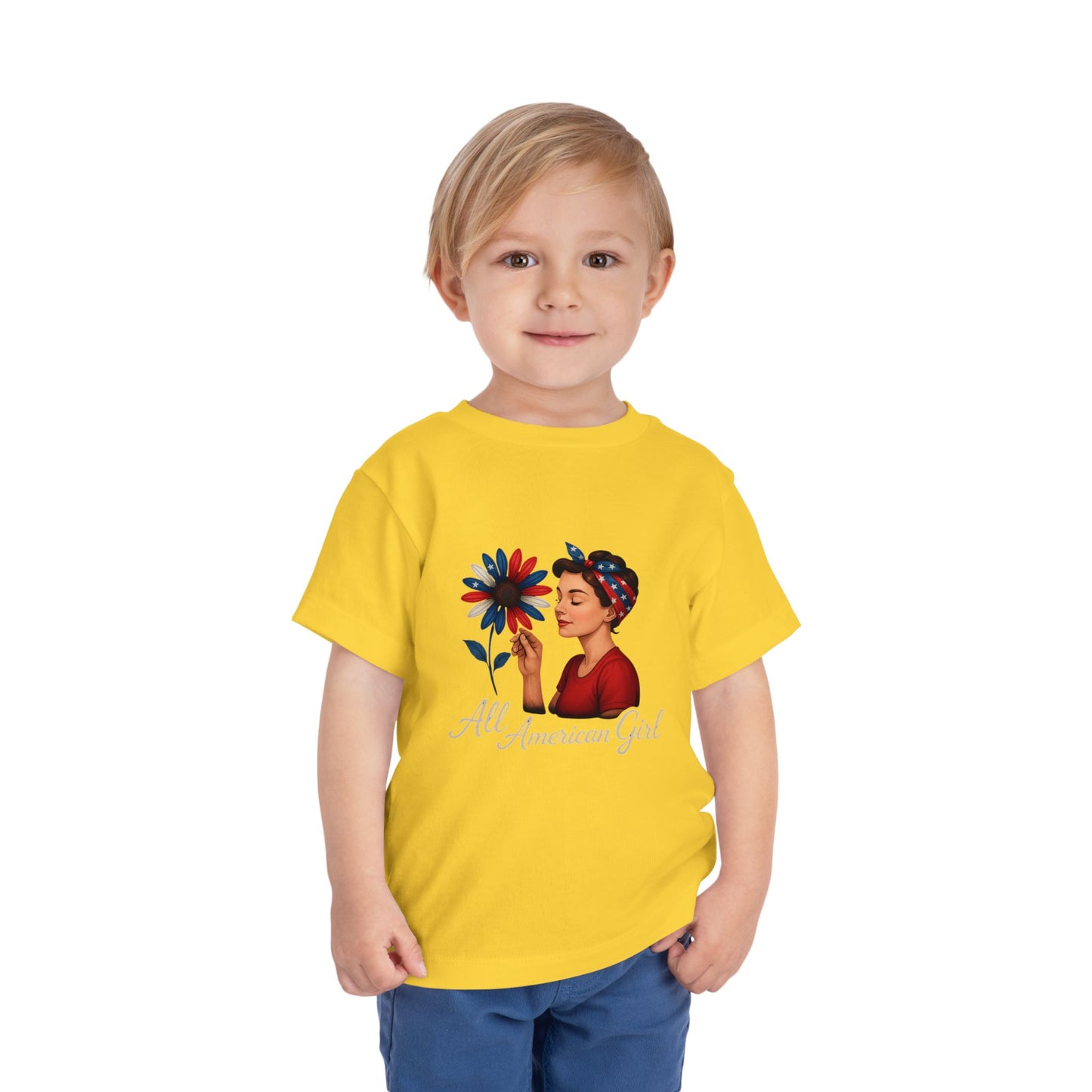 All American Girl Toddler Tee