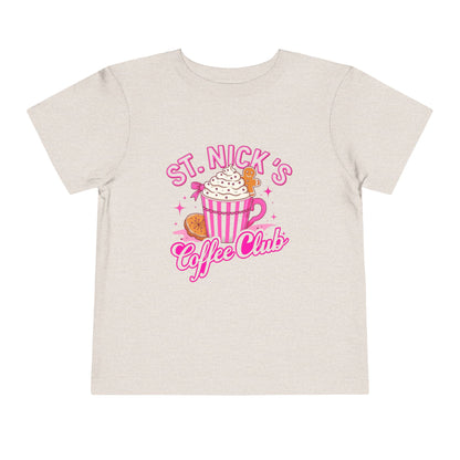 St. Nick's Coffee Club Toddler Christmas Tee